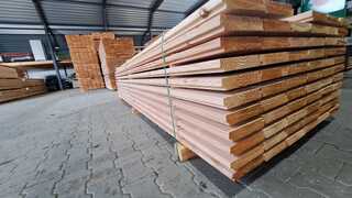 Ca. 120x Douglas Zweeds Rabat, 21x190mm, lengte 400cm